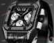 AAA Swiss Copy Cartier Santos Chronograph Black Pave Diamond Watch (8)_th.jpg